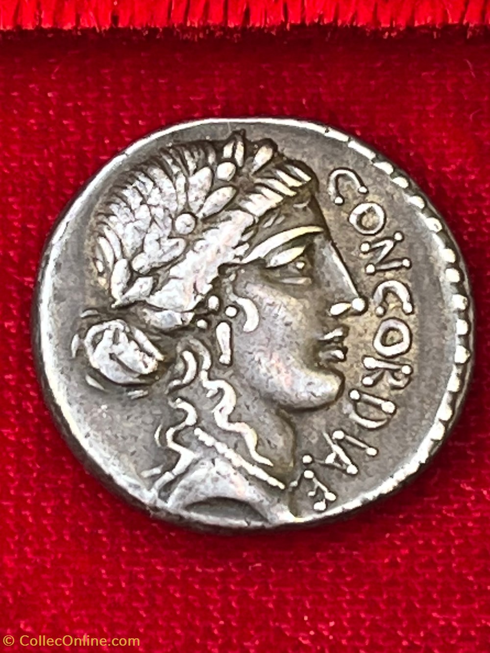munzen antike bis romische imperial und republik denar des l vinicius