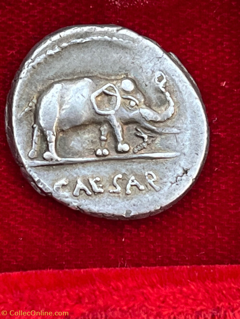 munzen antike bis romische imperial und republik denar des julius caesar