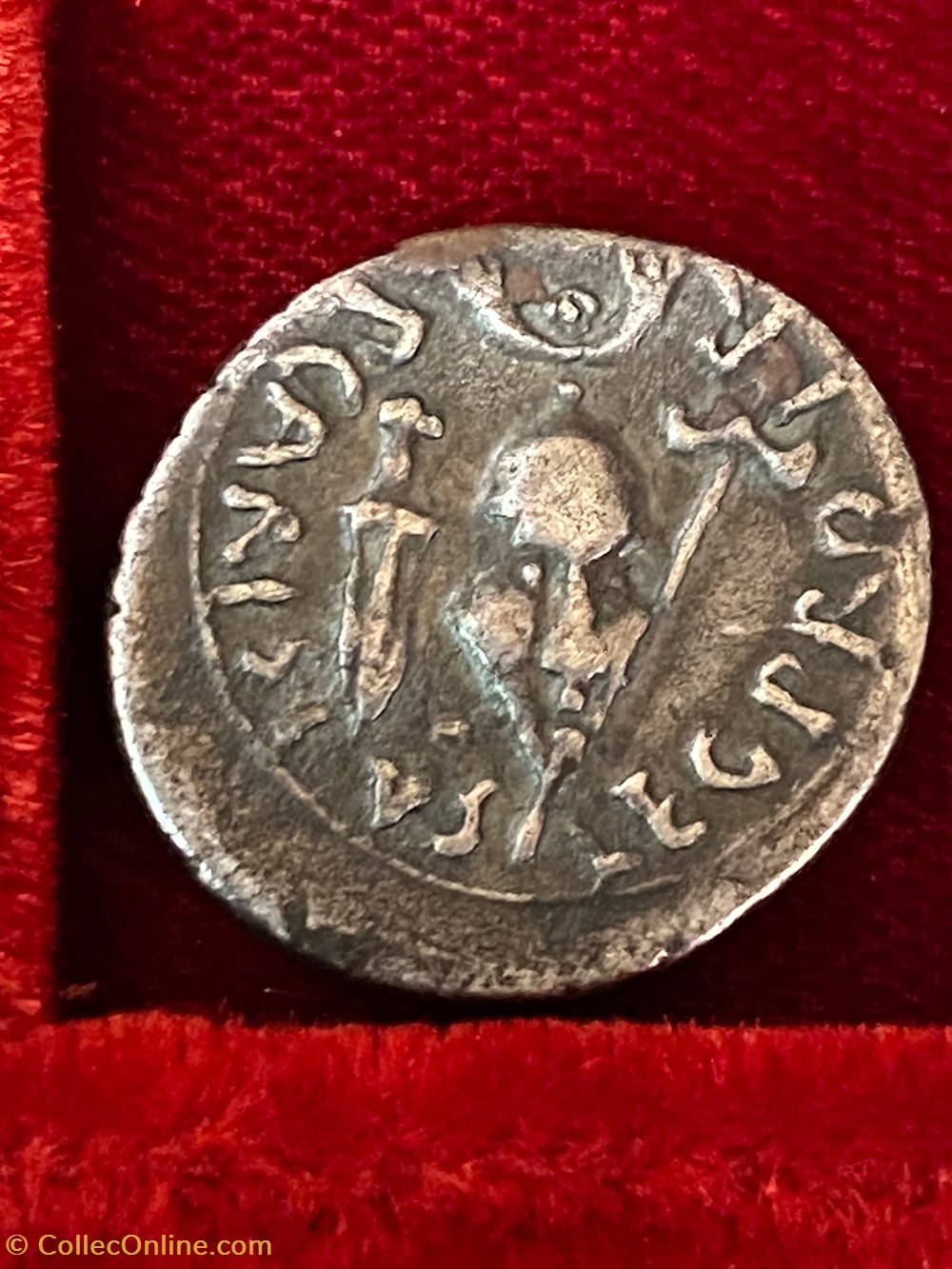 Denar. Augustus . P.Carisius . Emerita. munzen antike bis romische republik und imperial denar augustus p carisius emerita