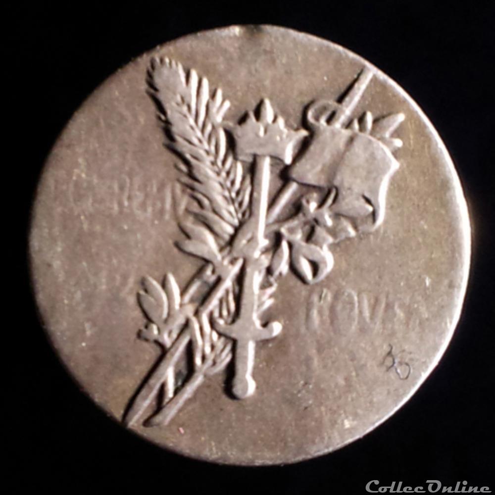 france revolution de medaille