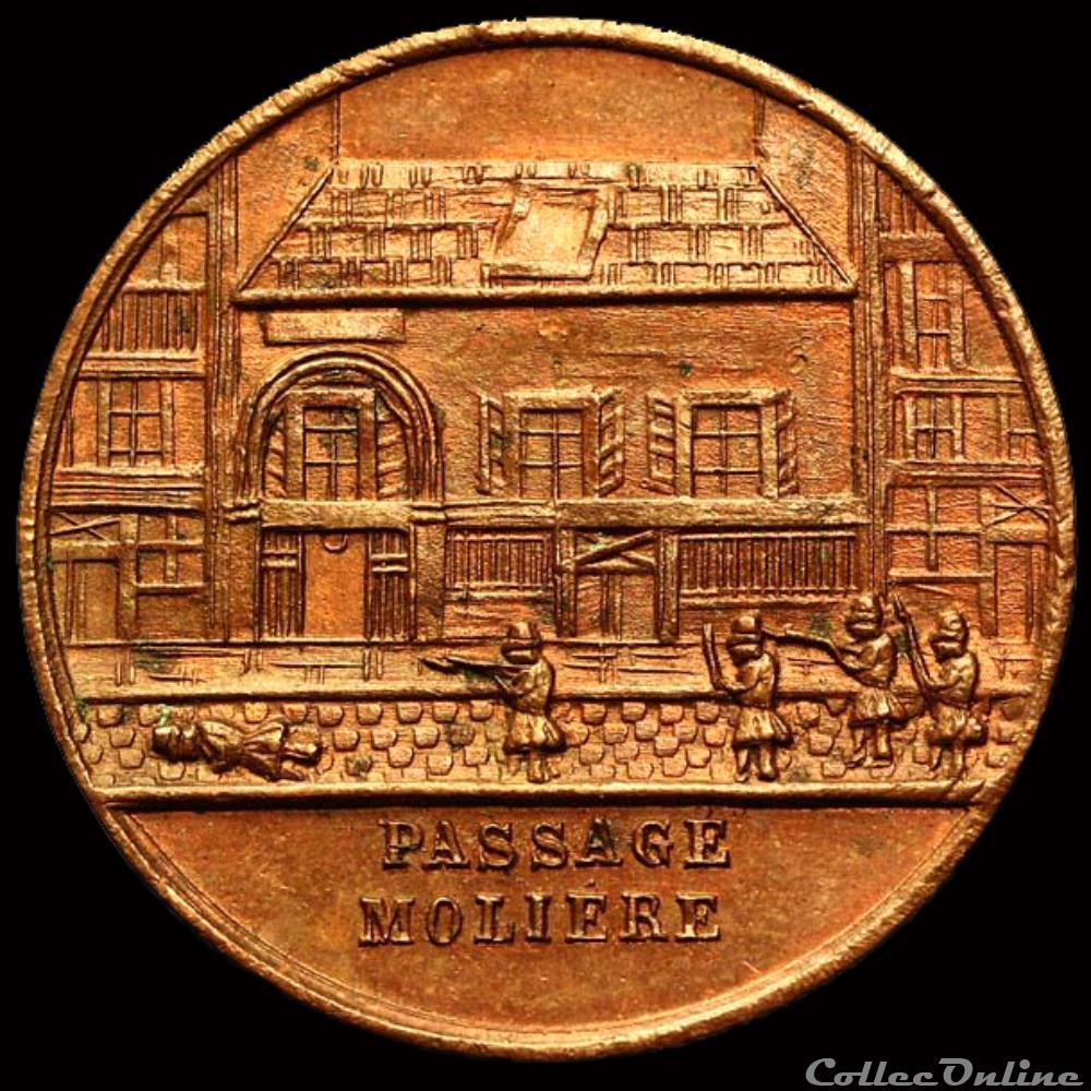 15 Mai 1848 - Arrestation des auteurs de l'attentat 2 medaille france revolution 15 mai 1848 arrestation des auteurs de attentat