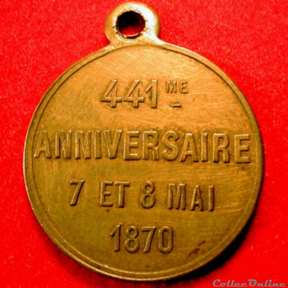 france revolution pendentif medaille