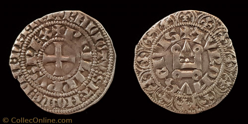 monnaie france royale philippe iv le bel maille banche a o long