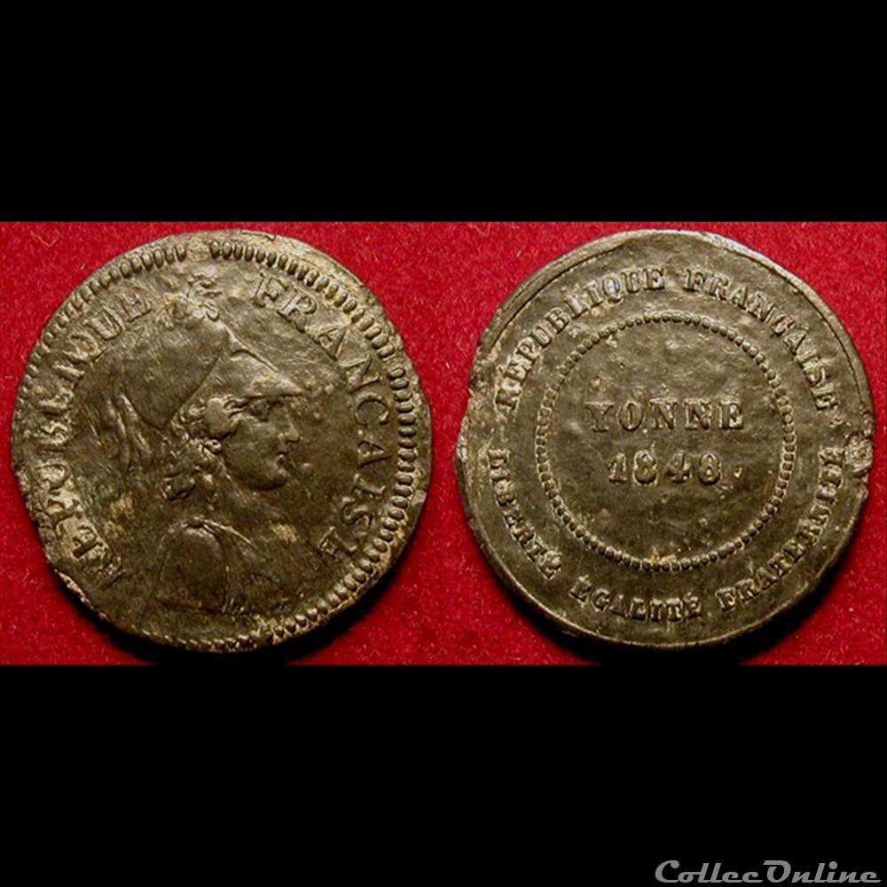 medaille france revolution journees de juin 1848 concours arme des departements