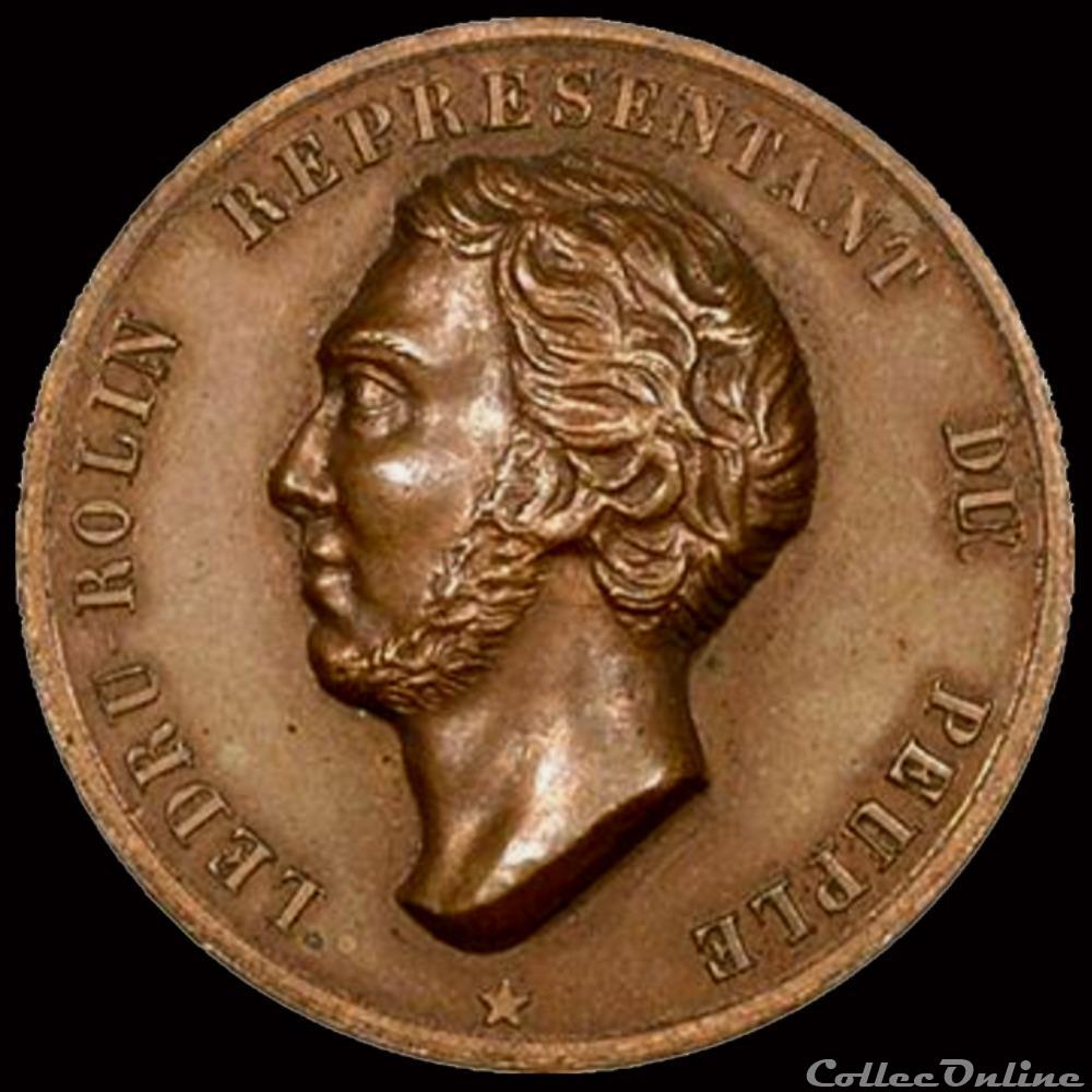 18 & 19 Avril 1848 - Premières élections pour la Constituante 2 medaille france revolution de 18 19 avril 1848 premieres elections pour la constituante