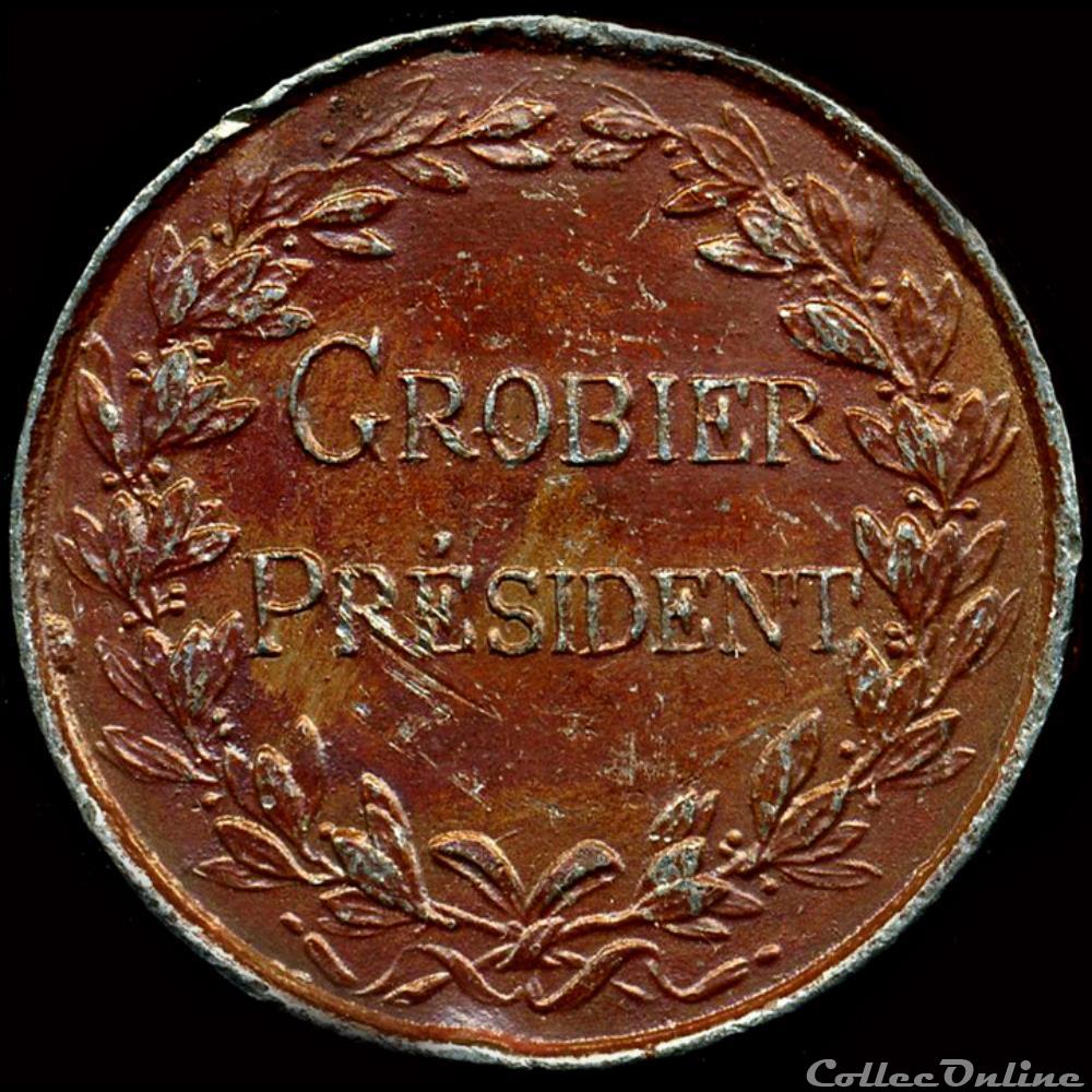 france revolution 1848 medailles des clubs et societes lyon