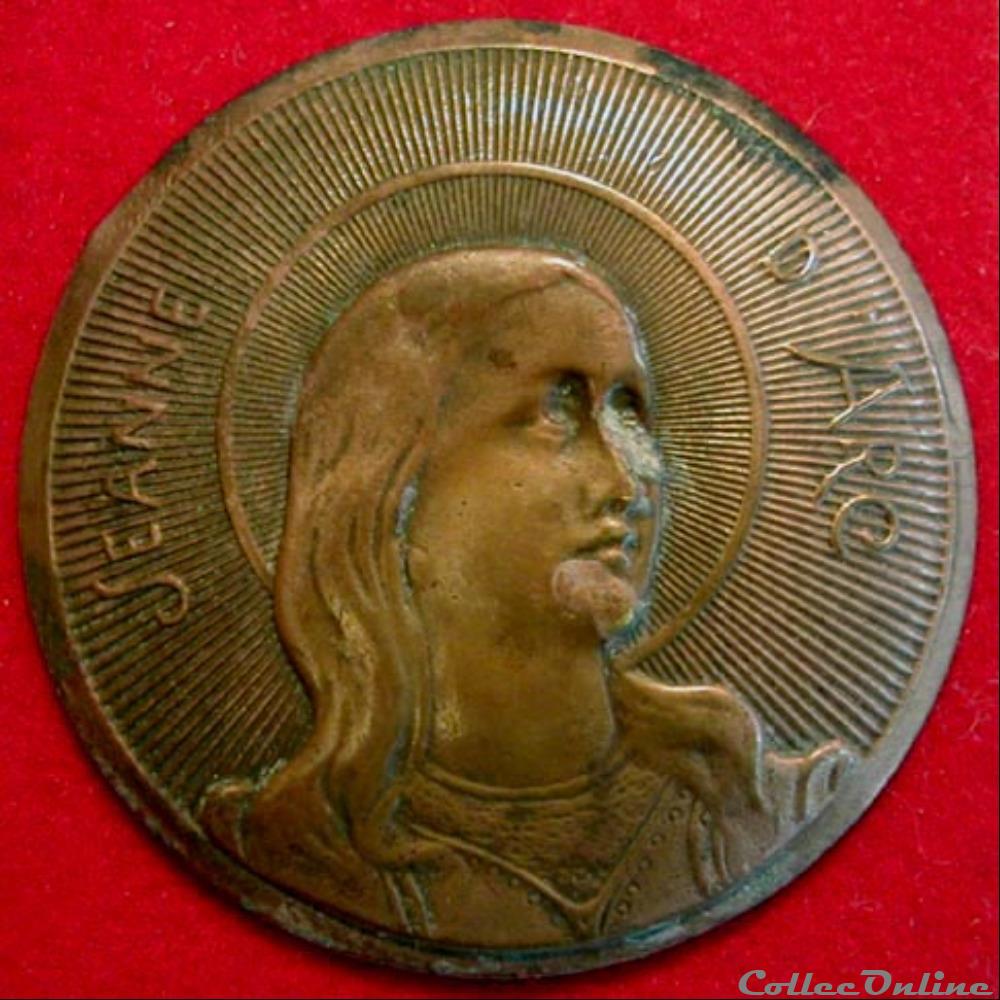 medaille france revolution de plaque