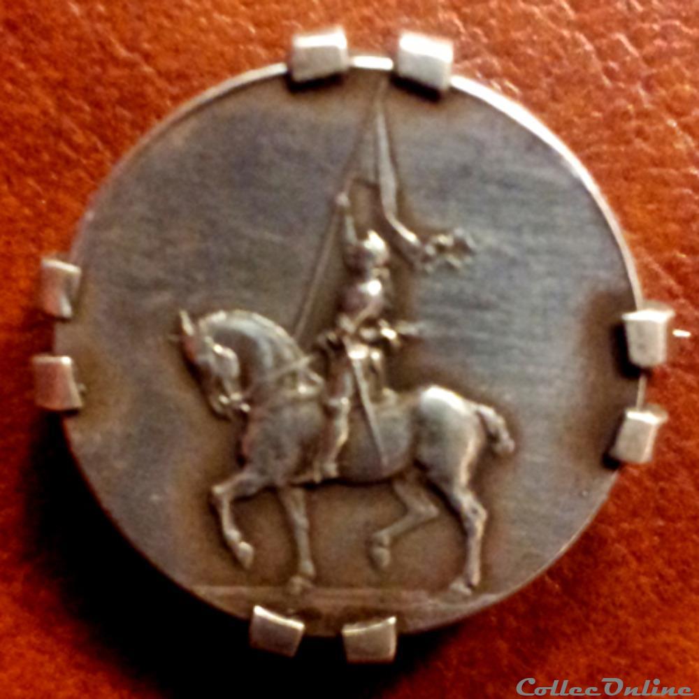 medaille france revolution de broche