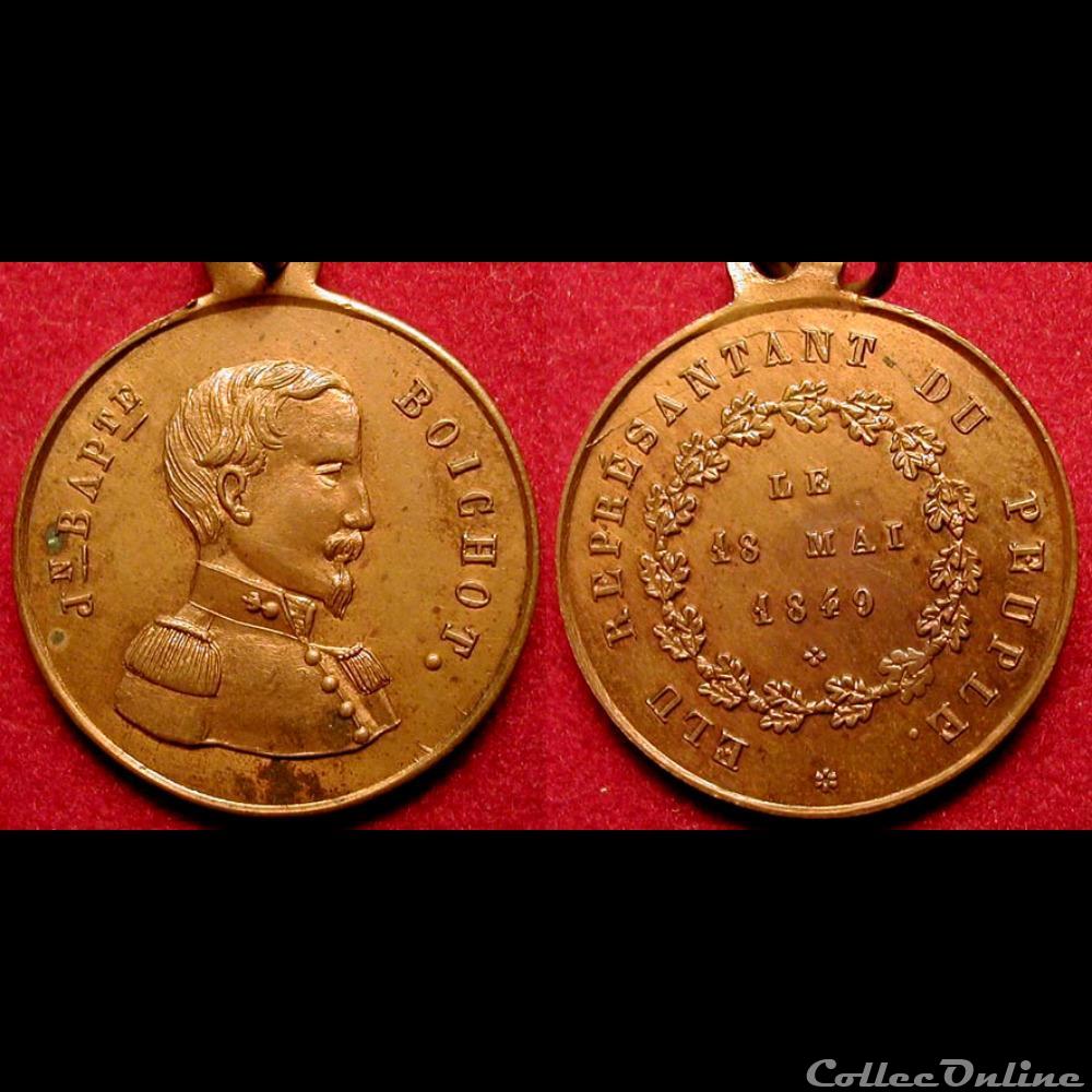 13 & 18 Mai 1849 - Elections pour l'Assemblée Législative medaille france revolution de 13 18 mai 1849 elections pour assemblee legislative