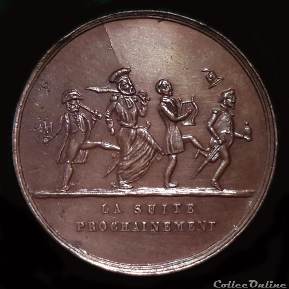 france revolution de 1848 medailles politiques sans date precise