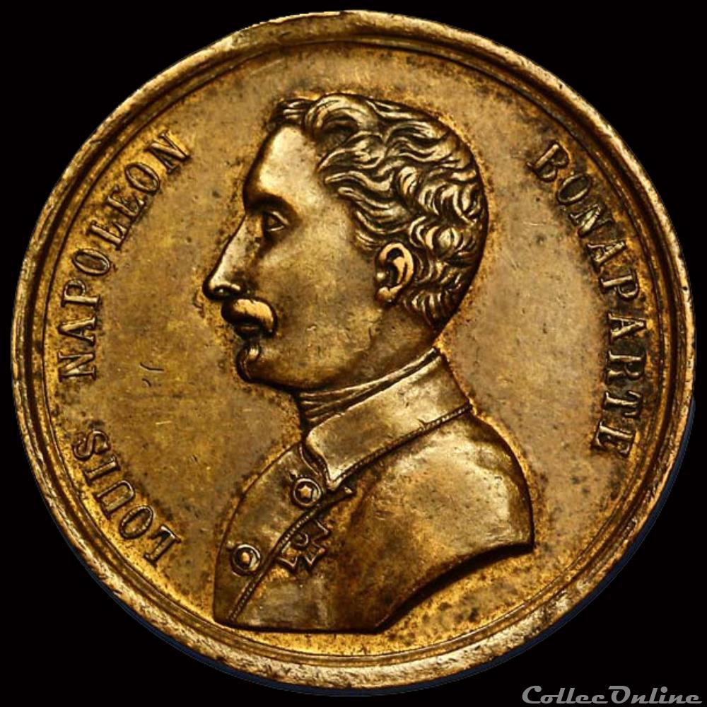 1er au 10 Décembre 1848 - Candidature à la Présidence (Lyon) 2 medaille france revolution 1er au 10 decembre 1848 candidature a la presidence lyon
