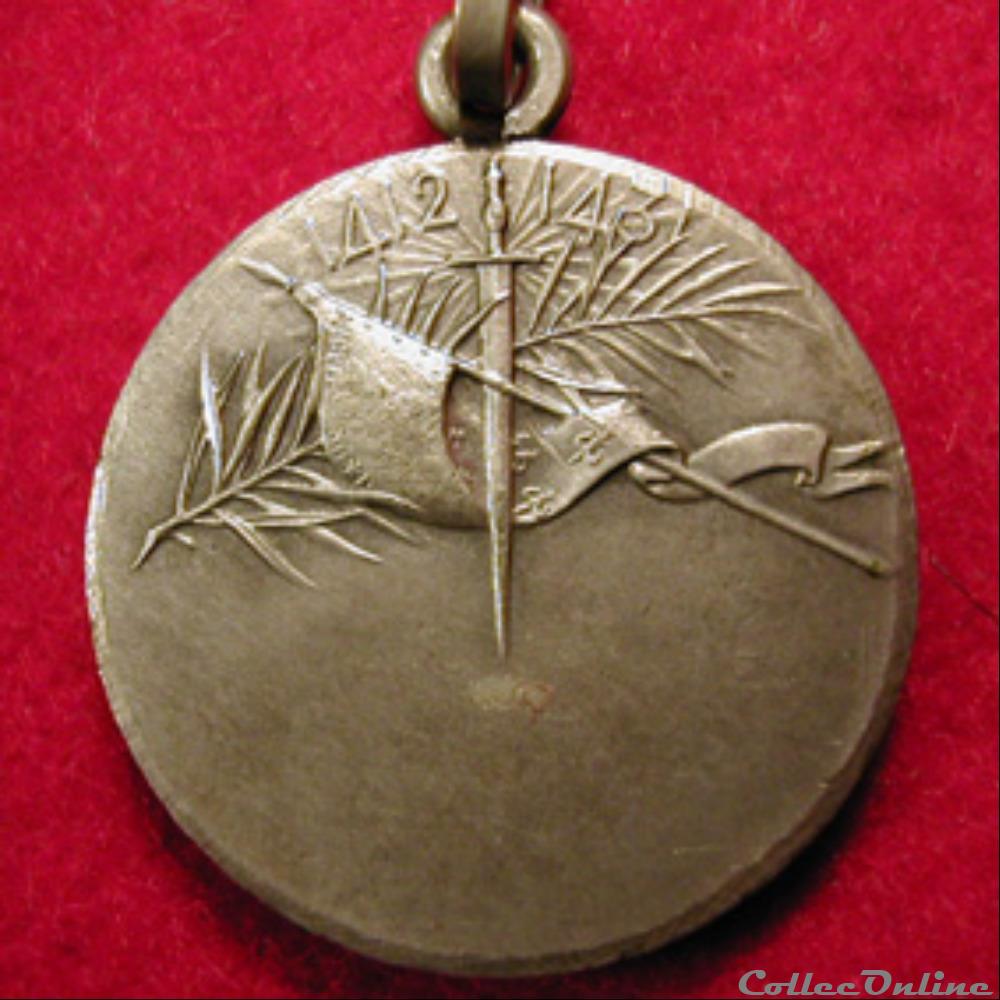 france revolution pendentif medaille