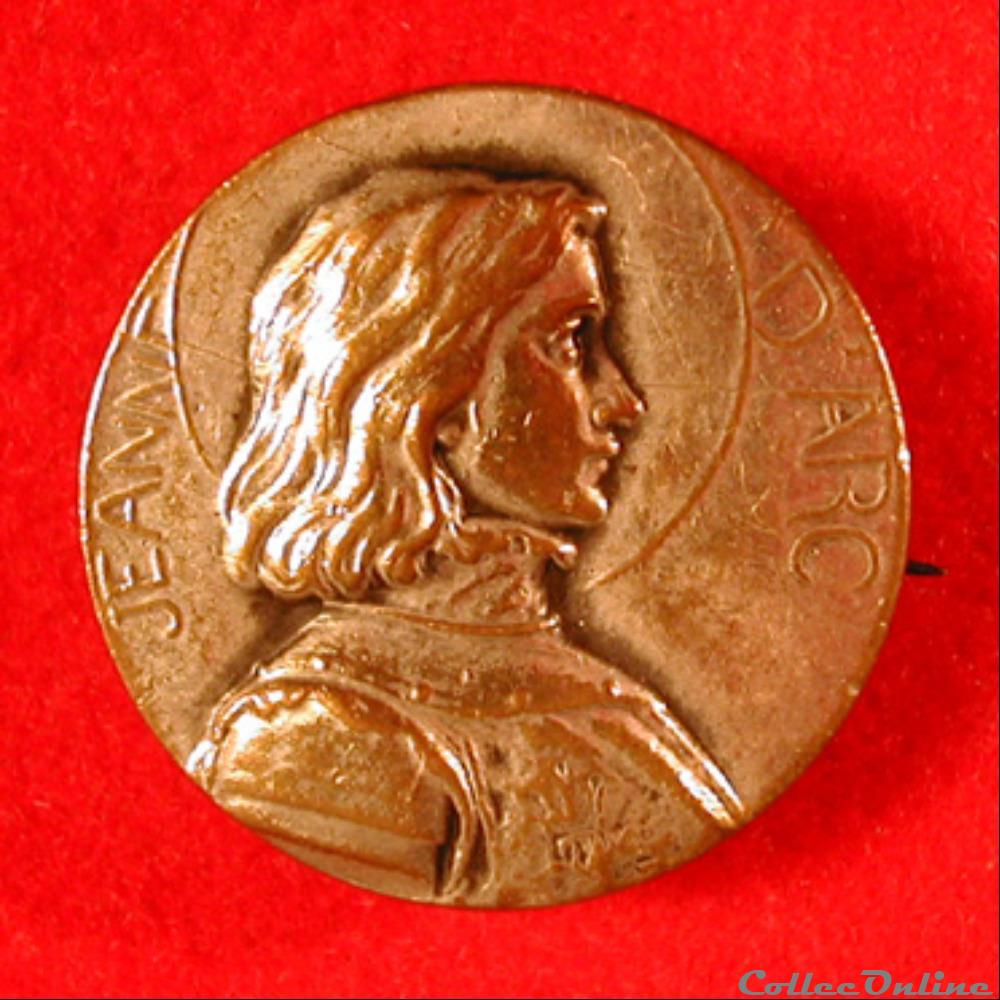medaille france revolution de broche
