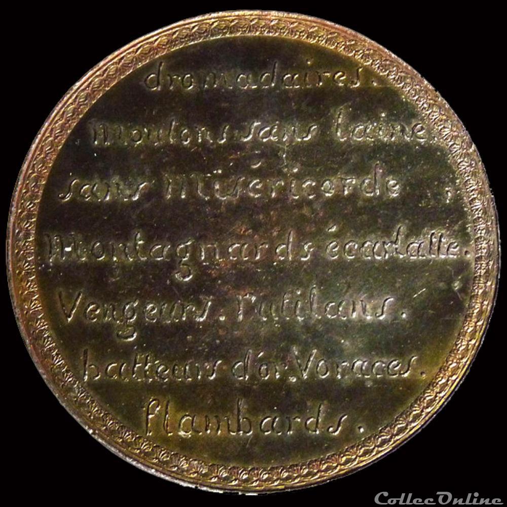 medaille france revolution 12 mai 1848 preparatifs de emeute du 15 mai