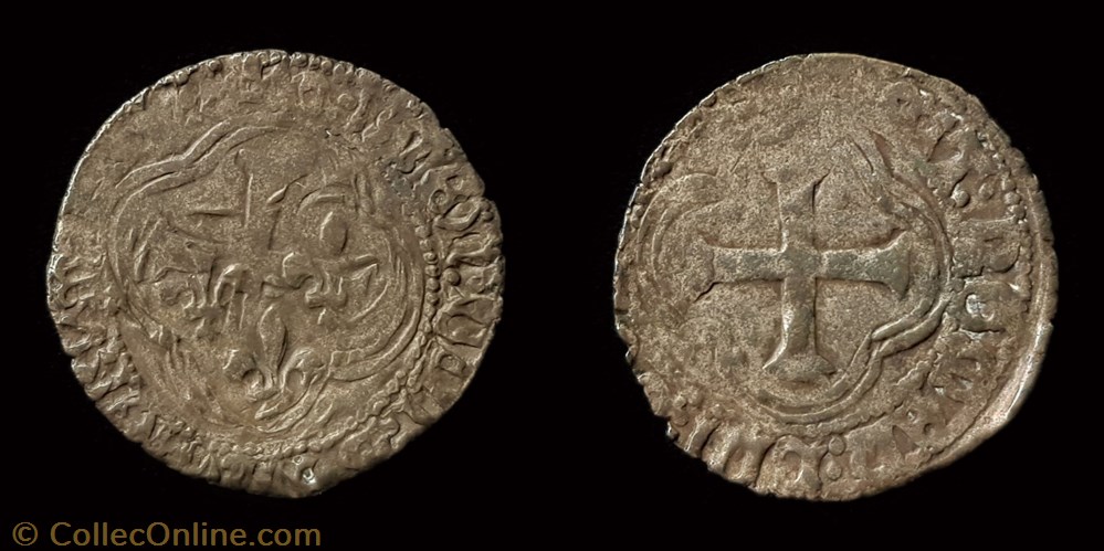 Louis XII - Double Tournois monnaie france a royale louis xii double tournois