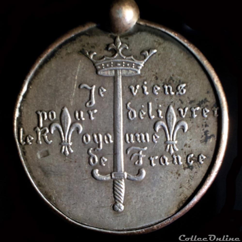 france revolution pendentif medaille