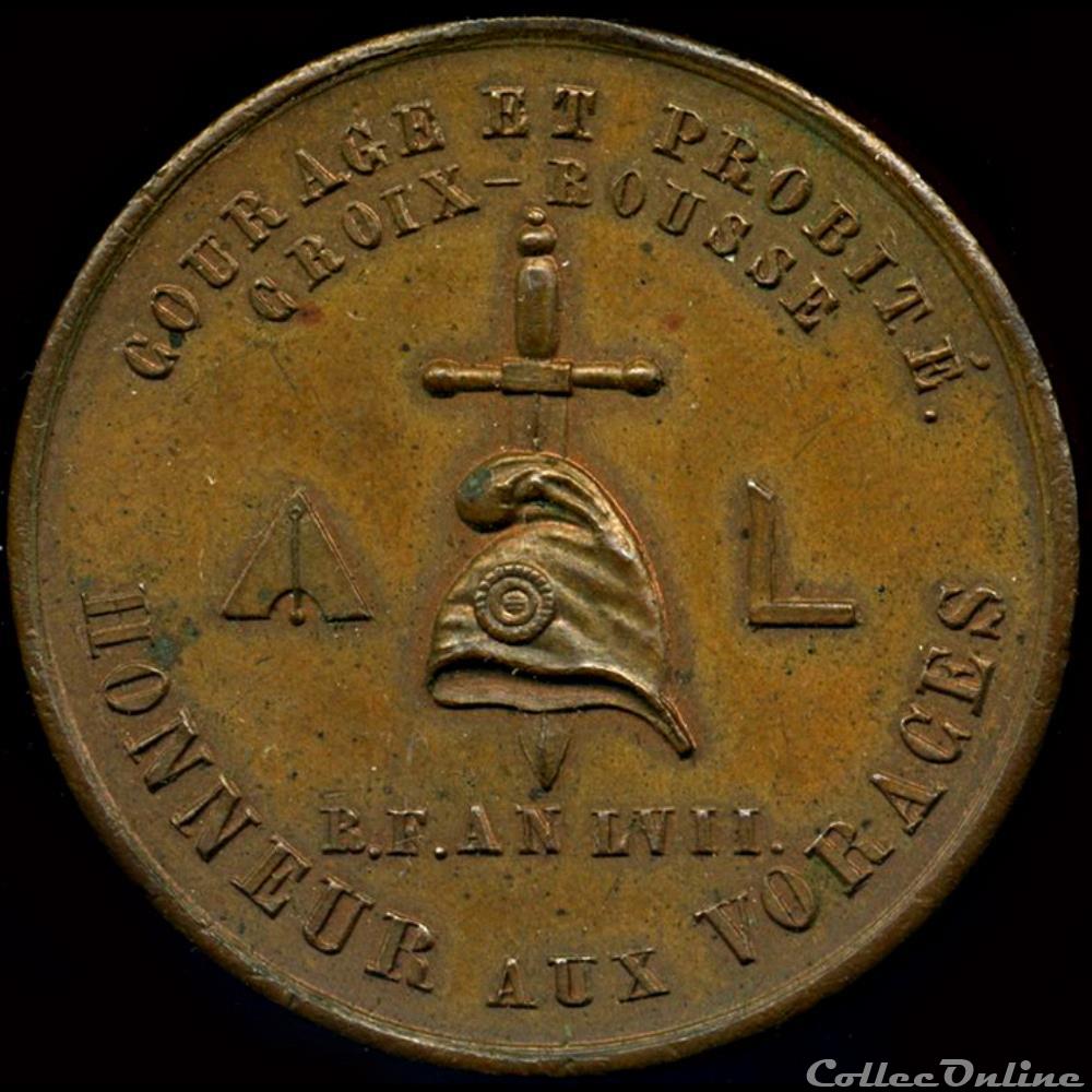 france revolution 1848 medailles des clubs et societes lyon
