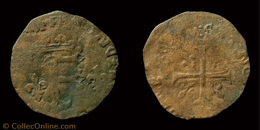 François 1er - Dizain franciscus monnaie france royale francois 1er dizain franciscus