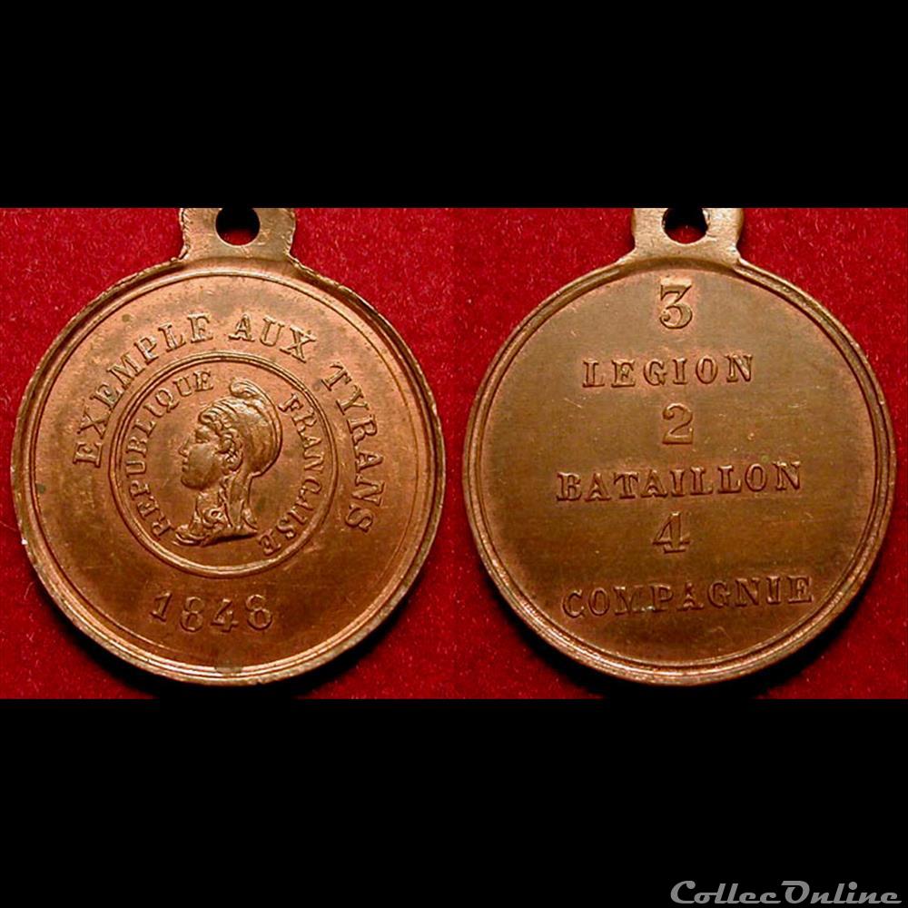 20 Avril 1848 - Distribution des drapeaux medaille france revolution 20 avril 1848 distribution des drapeaux