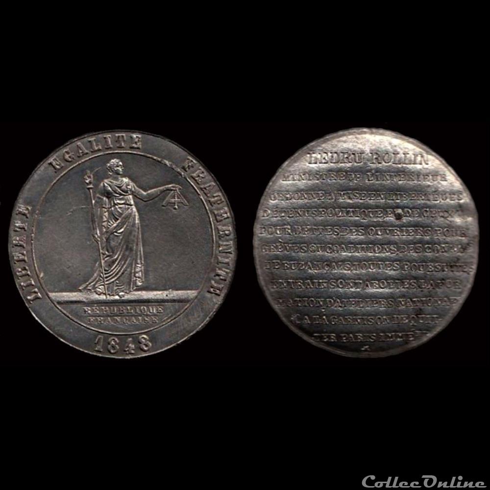 4 Mai 1848 - Fin des pouvoirs du gouvernement provisoire, usage qu'il en a fait ... medaille france revolution 4 mai 1848 fin des pouvoirs du gouvernement provisoire usage qil en a fait