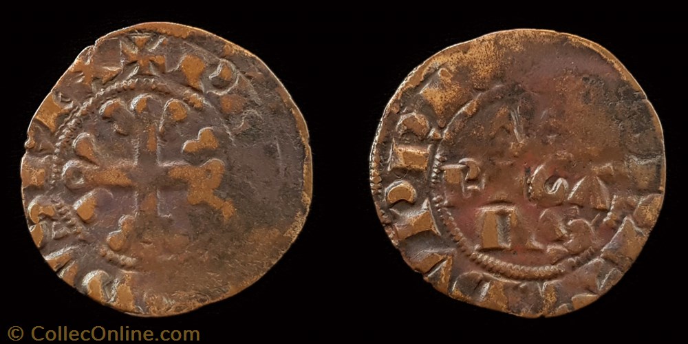 monnaie france royale philippe iv le bel double parisis
