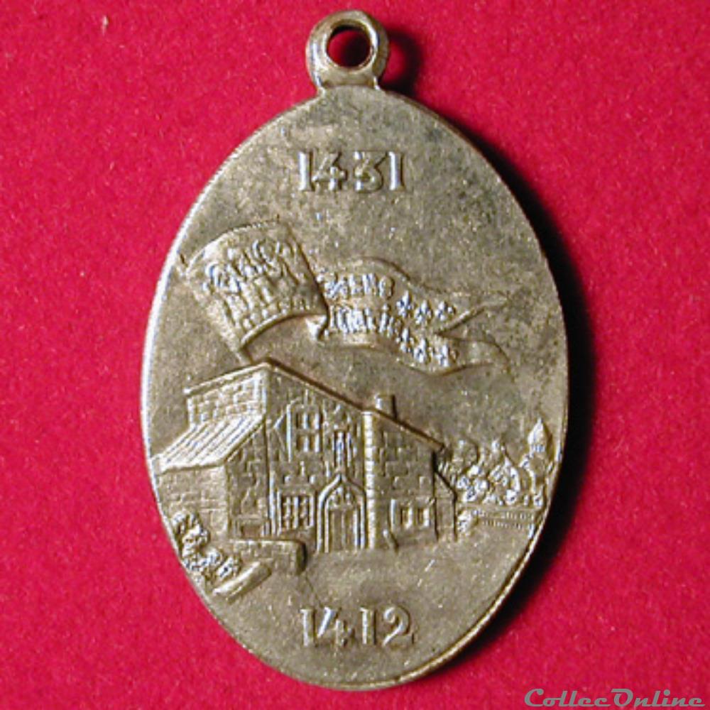 france revolution pendentif medaille