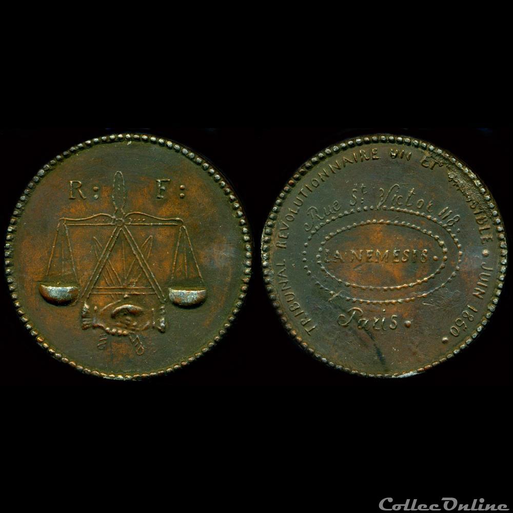Avril 1850 - Sans date précise medaille france revolution de avril 1850 sans date precise