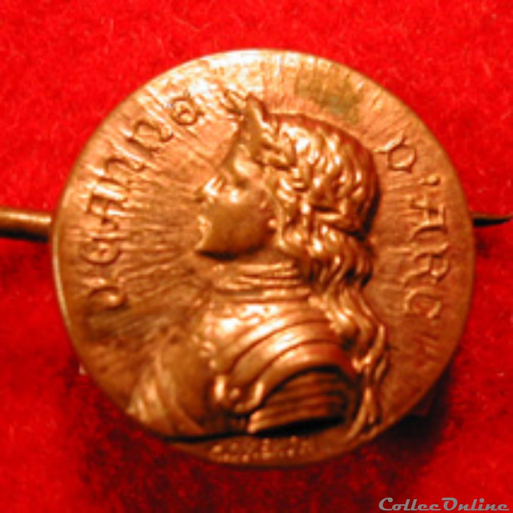 medaille france revolution de broche