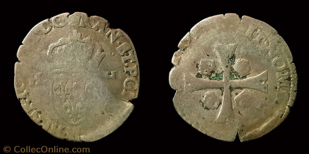 Henri III - Douzain monnaie france royale henri iii douzain