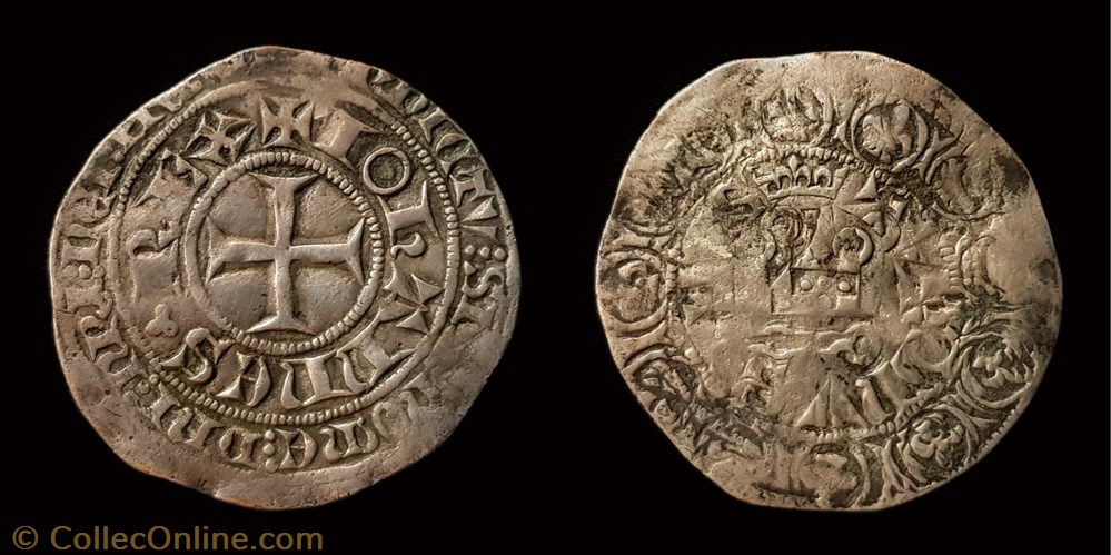 monnaie france royale jean ii le bon gros tournois