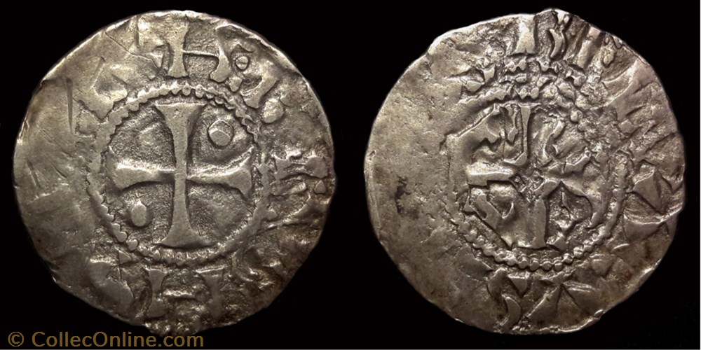 monnaie france royale hugues capet denier de beauvais