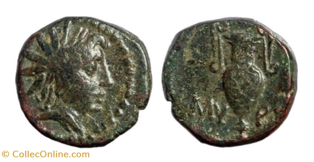 Myrina, Aiolis coins antique b c to myrina aiolis