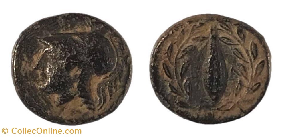 Aeolis, Elaea coins antique b c to aeolis elaea