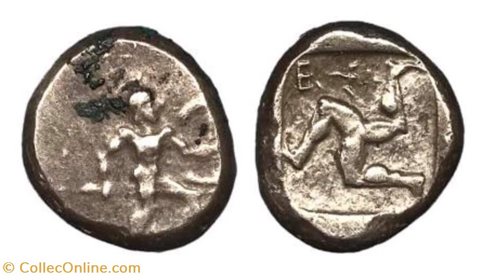 Aspendos, Pamphylia coins antique b c to aspendos pamphylia