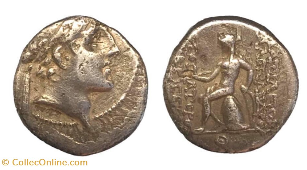 coins antique c to seleukid kingdom alexander i balas
