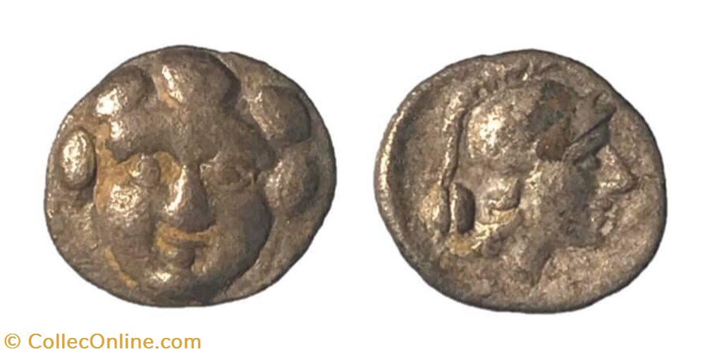 Selge, Pisidia (obol) coins antique c to selge pisidia obol