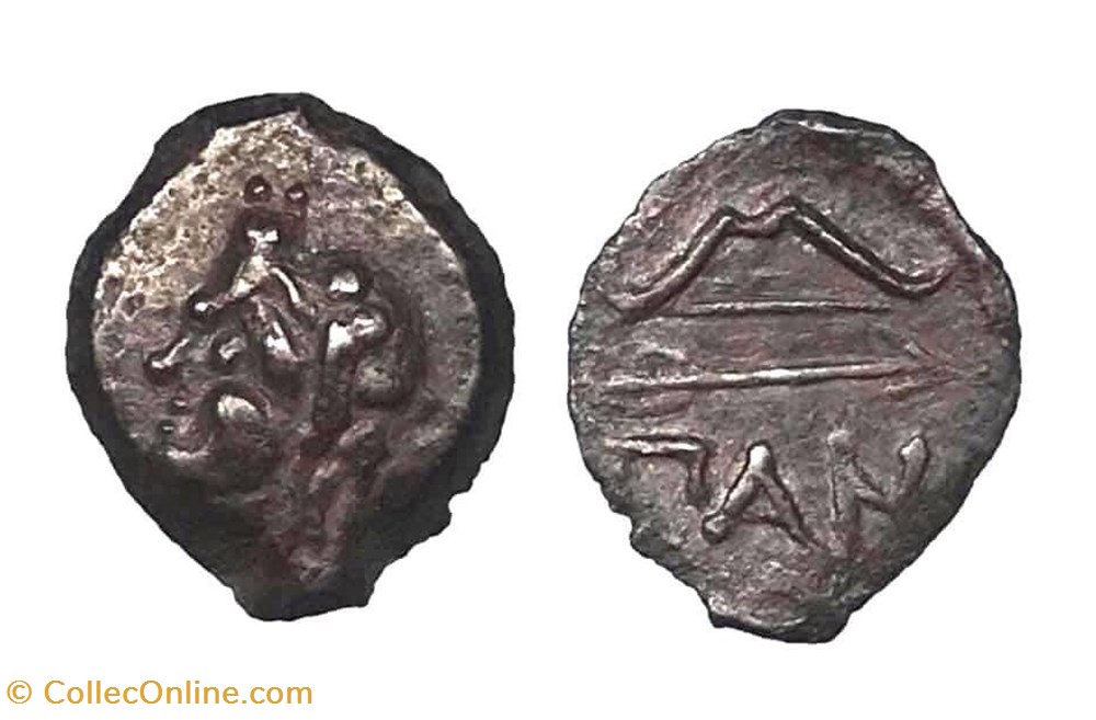 coins antique b c to pantikapaion