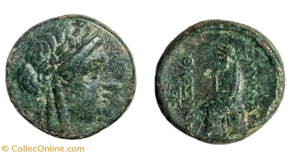 Smyrna, Ionia. coins antique b c to smyrna ionia