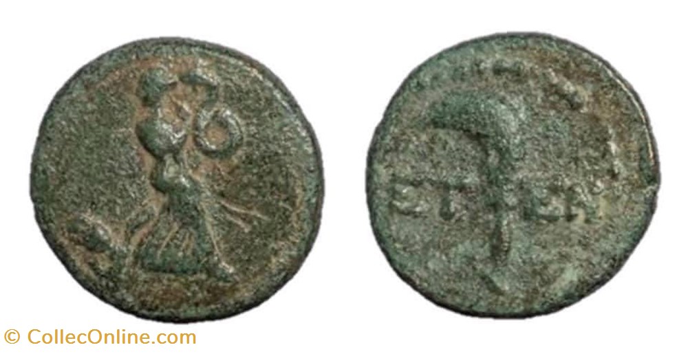 coins antique b c to etenna pisidia