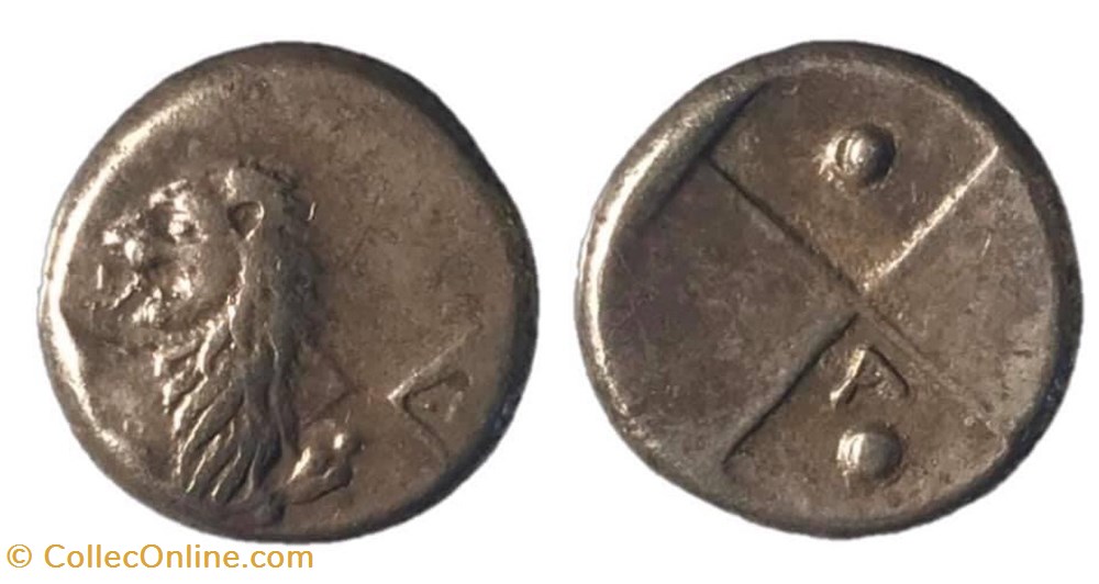 THRACE, CHERRONESOS, AR HEMIDRACHM coins antique b to thrace cherronesos ar hemidrachm