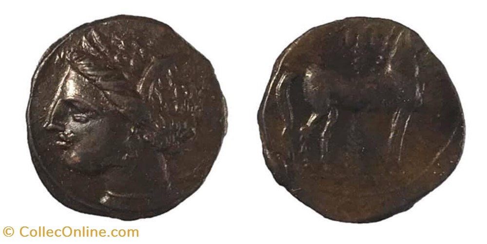 CARTHAGE coins antique b to carthage