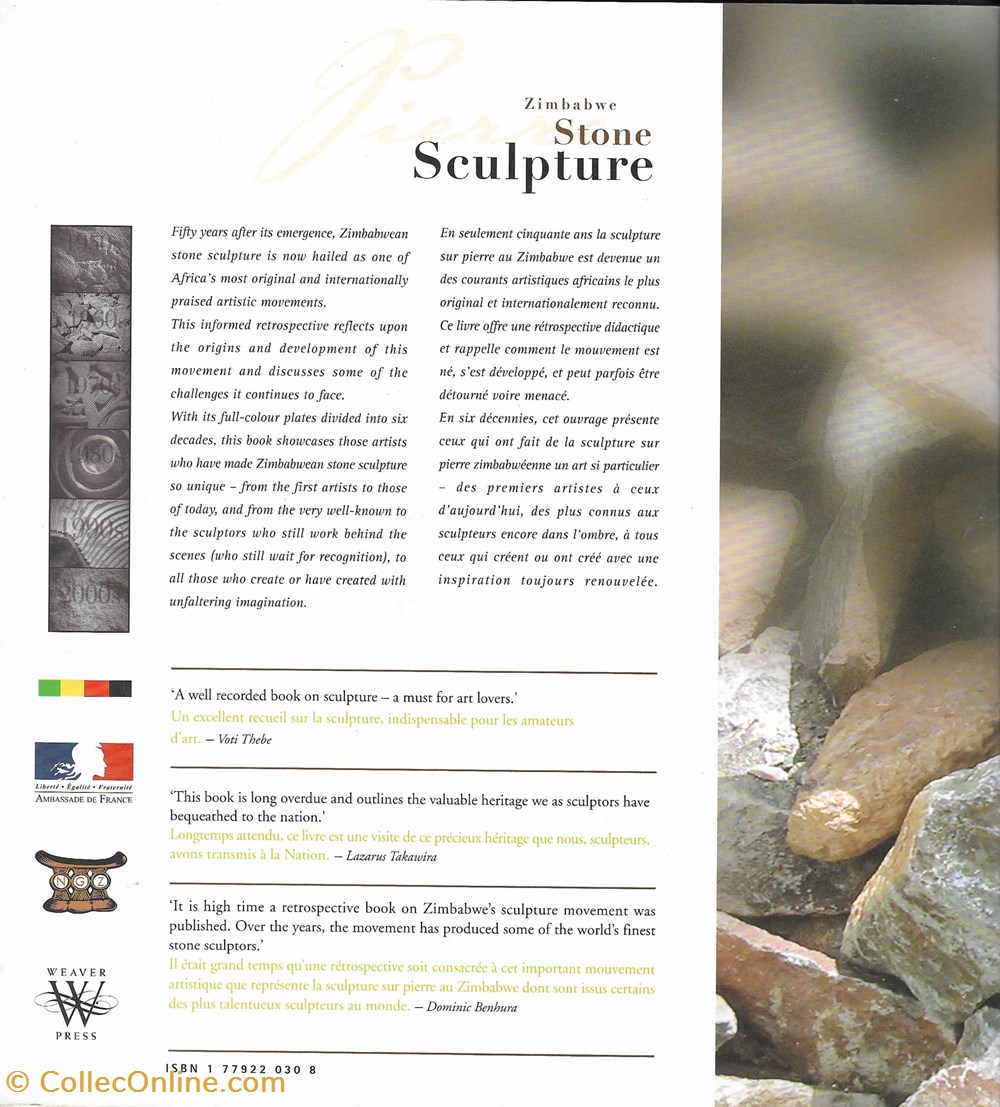 books comics magazines 2006 zimbabwe stone sculpture a retrospective 1957 2004