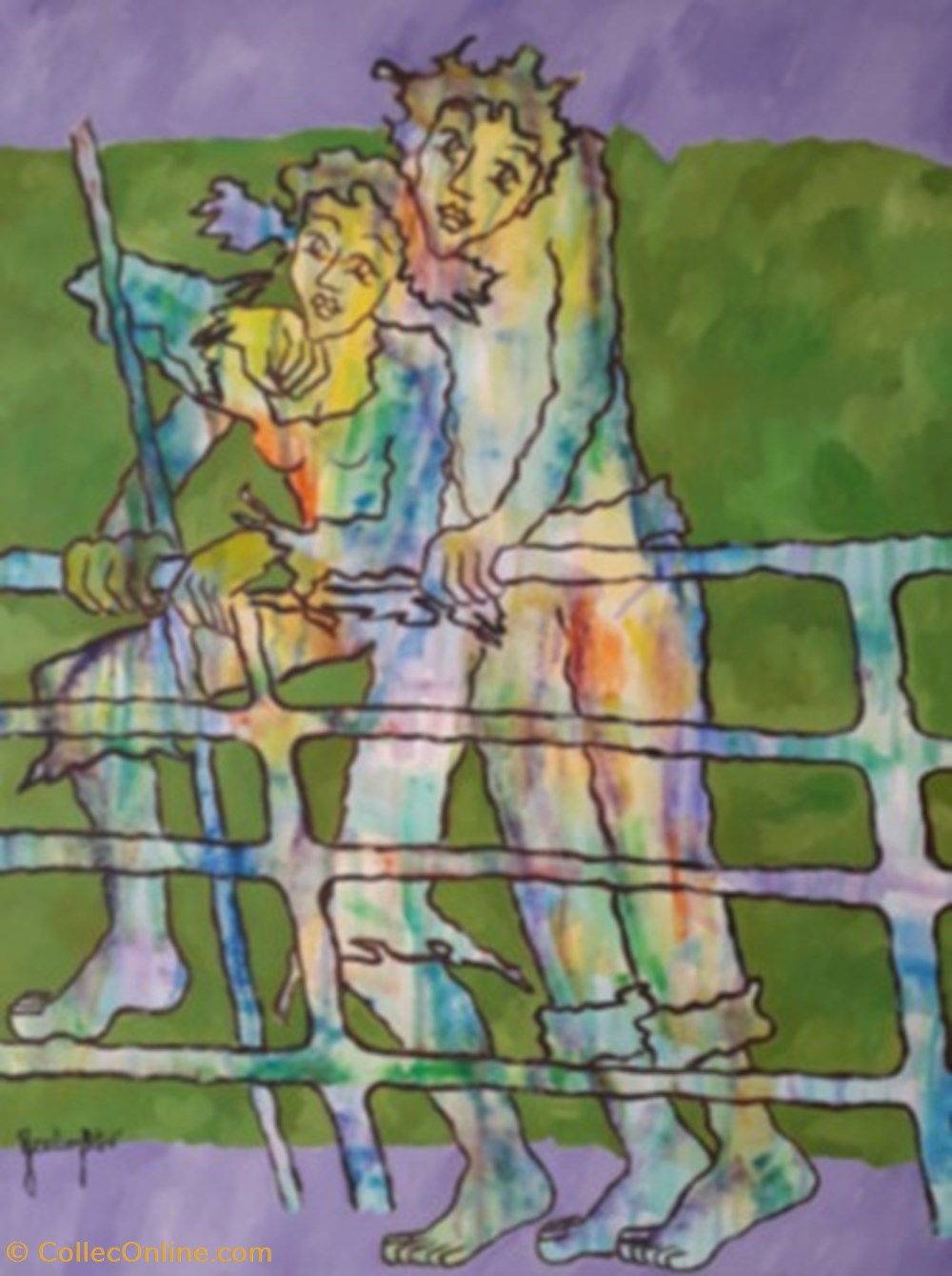 art antiquites peintures dessins deux
