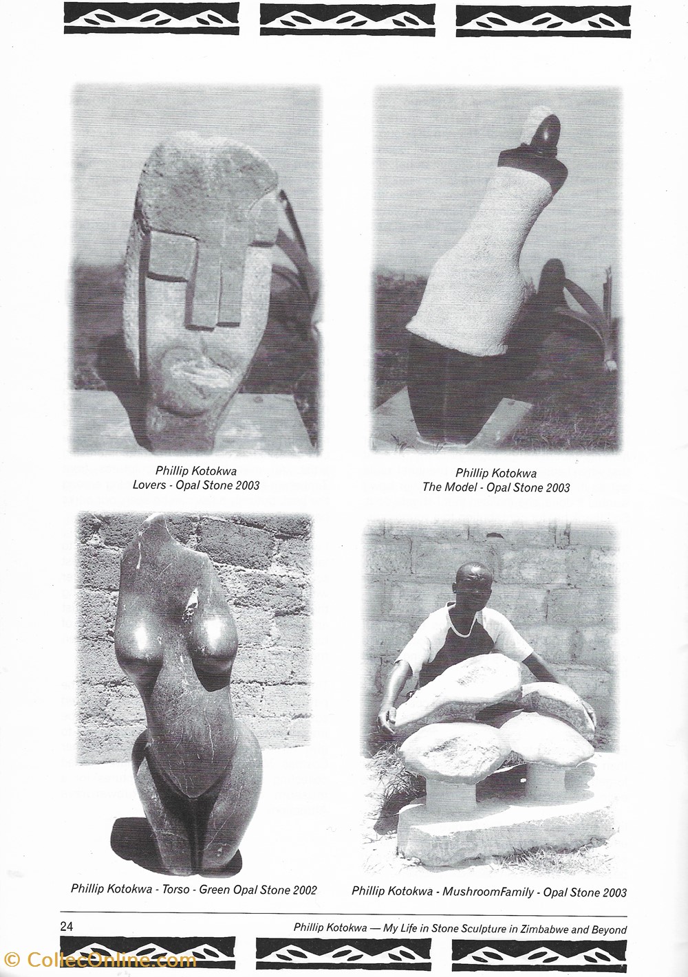 books comics magazines 2004 phillip kotokva my life in stone sculpture in zimbabwe and beyond