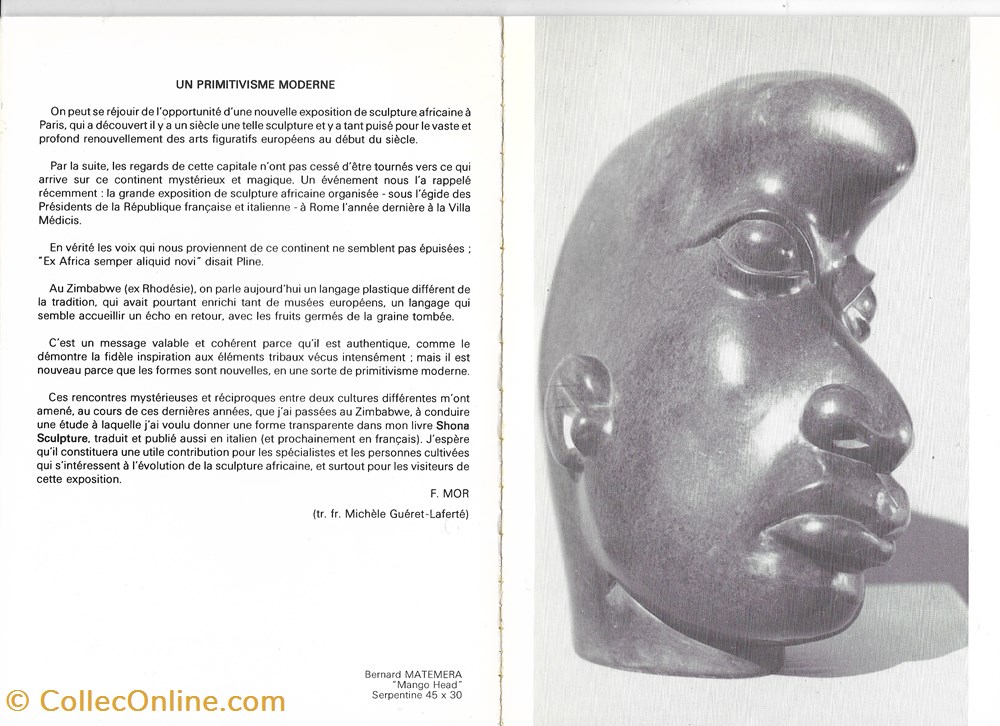livres bd revues 1987 art shona du zimbabwe