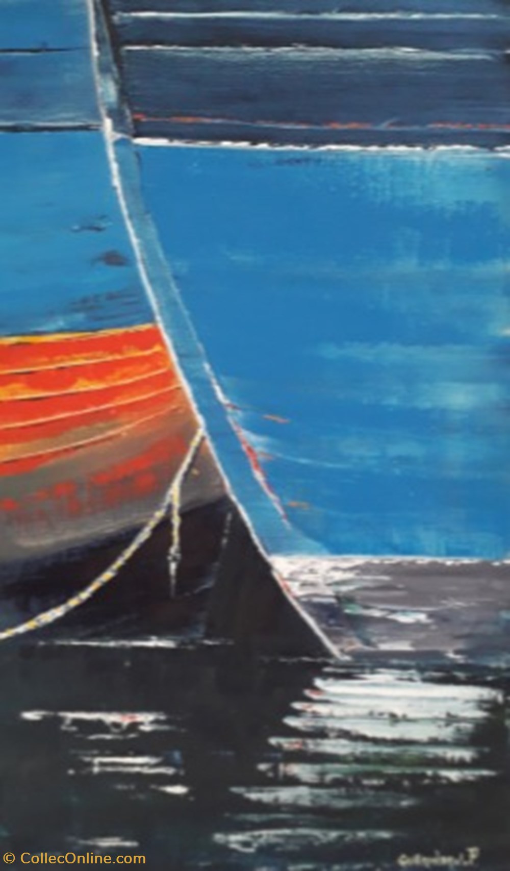 art antiquites peintures dessins marine 33