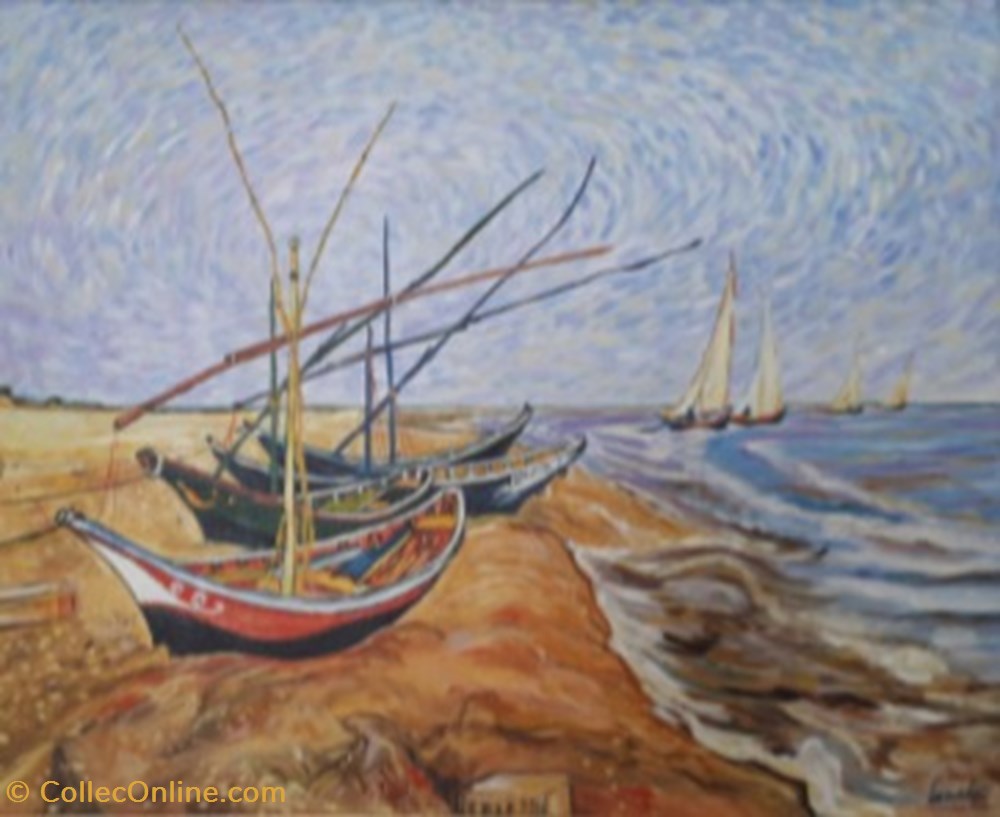 art antiquites peintures dessins barques aux saintes maries