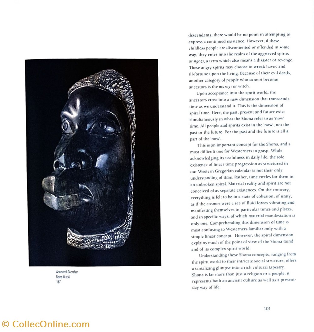 1994 - Spirits in Stone - Zimbabwe Stone Sculpture books comics magazines 1994 spirits in stone zimbabwe stone sculpture