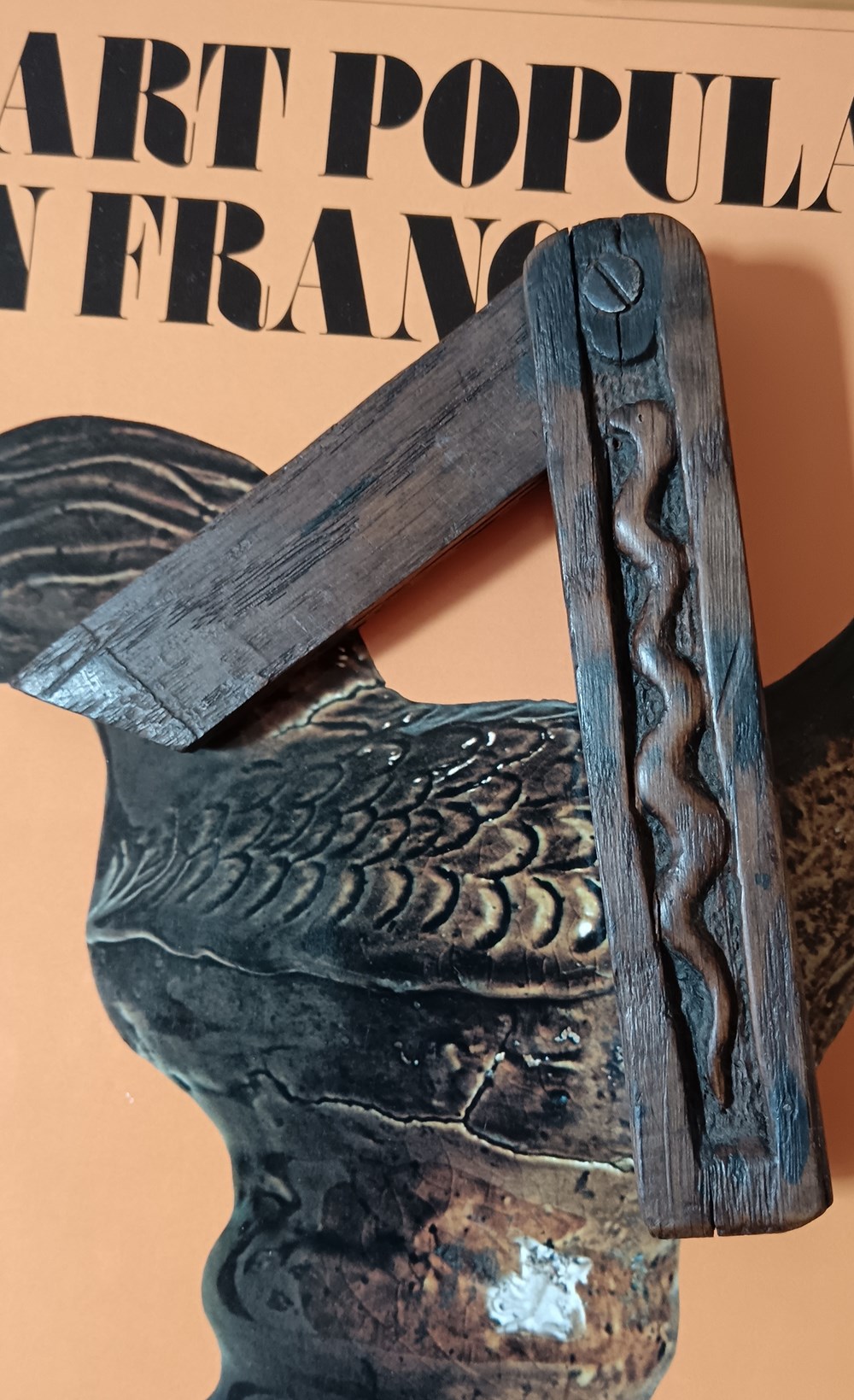 Fausse équerre ou sauterelle art antiquites populaire fausse equerre ou sauterelle