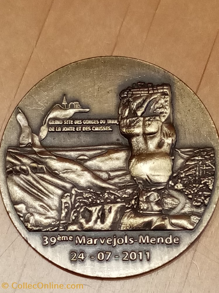 Médaille marvejols mende 2011 medaille marvejols mende 2011